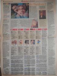 Kelebek Magazin Gazetesi - 2 Temmuz 1998 - Nesligül Üstay - Hollywood'da Kadınlar Erkeklerin Gölgesinde - Meg Ryan - Demi Moore - Yaşlanmayı Kabullenin - Yasemin Boran - Pakize Suda - Güzin Abla - Gündüz Tezmen - Güngörmüşler - Fatoş - Dedektif Nik - Bizimkiler Çizgi Romanı - Kırışıklıklara Lazer Tedavisi - Engin Üstünsoy - Mustafa Aydoğdu - Popsi Etkinlikleri Sürüyor - Soner Arıca - Dikkat Edilmesi Gerekernler - Dilek Pınarı - James Dean'ın Sırları - Evita'nın Hayatı - Delta Harekatı 3 - ilek Pınarı - Ebru Kantarcıoğlu fotoğraf ve haberi - Tam Takım Gazete
