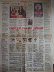 Kelebek Magazin Gazetesi - 1 Temmuz 1998 - Çayın Yararı da Var - Güneş, deniz, rüzgar ve saçlar - Dursun Ali Sarıoğlu - Tarumar'ın Mutlu Yuvası - Güzin Abla - Gündüz Tezmen - Ayşe Arman - Kanat Atkaya - Adana'ya Bir Hırsız Gibi Girdi Deprem! - Caz Festivali Çeyiz Hazırlıyor - Şirin Alışverişte - Fatoş - Dedektif Nik - Bizimkiler - Güngörmüşler - Hamilelikte Ruhsal Sorunlar - Baba Adayının Desteği - Selim Akçin - Filiz Öcal - Yılmaz Erdoğan - Rana Elik - İspanya'ya Açıldı Ayrıcalıklı Gözlükler - Kamera Arkası - Yazlık Magazin - Enine Boyuna - Mutlu Son - İpek Tugay fotoğraf ve haberi - Tam Takım Gazete