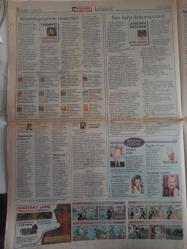 Kelebek Magazin Gazetesi - 21 Eylül 1998 - Demir Takviyesi - Sonbaharın habercisi Depresyon - Uçan Fotoğraflar - Lois Greenfield - İsmet Bora - Sorumlusu Melatonin mi? - Ayşe Arman - Sen Bana Doknuyorsun - Yasemin Boran - Sezgileri Geliştirme Yöntemleri - Gündüz Tezmen - Güngörmüşler (Kavanagh) - Fatoş (Chic Young) - Dedektif Nik - Bizimkiler (Ersin Burak) Çizgi Romanları - Güzin Abla - Gündüz Tezmen - Kocamı Hiç Sevmedim - Gündüz Tezmen - Uçan Fotoğraflar - Clinton Kravatları Çok Moda - Yemeklerde Yeni Lezzet - Jean'de Hawaii Rüzgarları - Selim Akçin - Neden Savunayım - Araba İçin Son Viraj - Yeni Şekerler - Sıcak Saatler - Yeni Vergi Yasası