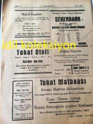 TOKAT GENÇ DEMOKRAT  SİYASİ GAZETE- YEREL  TAŞRA BASINI- ----18 Eylül 1956 Yıl :2 Sayı :308--Boyacıgiller 'in Boyası --Bir Hırsızlık Vakası Daha Oldu --934 Doğumlular Terhis Ediliyor -