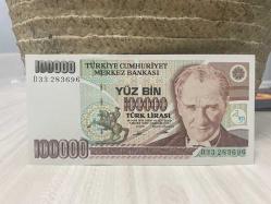 7. Emisyon 100000 Türk Lirası - D33 Çilaltı (ÇA)