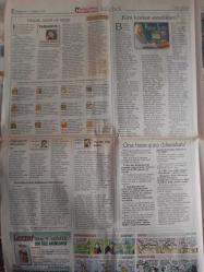 Kelebek Magazin Gazetesi - 11 Haziran 1998 - Estetik Çılgınlığı - Bu Daha Başlangıç - Çağla Şikel - Pakize Suda - Kim korkar estetikten? - Yasemin Boran - Hayat, sanat ve saygı - Güzin Abla - Hayatım Allak Bullak - Gündüz Tezmen - Güngörmüşler (Kavanagh) - Fatoş (Chic Young) - Dedektif Nik - Bizimkiler (Ersin Burak) Çizgi Romanları - Yetenek, eğitim ve azim - Yağlardan Kurtulun - Spor Giyim Şıklığı - Zamanı ve sizi hatırlasın - Zengin Seçenekler - Polis Akademisi 6 - Az laf bol müzik - Ermeni Dosyası - Zabıta İrfan - Selim Akçin fotoğraf ve haberi - Tam Takım Gazete