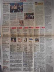 Kelebek Magazin Gazetesi - 11 Ağustos 1998 - Meyve Suyu Zamanı - Sibel Barış - Hakan Balkaner - Sürpriz Evlilik Yakında - Zeytin Bahçesinde Caz - Jimmy Somerville - Ateş Tezer - YATAŞ Yatak Reklamı - Yasemin Boran - İstekler ve şartlanmalar - Tekin Aral - Sağolasın TFF - Başkan'ın Sortileri - Monica - Belgesel Pazarı - Güzin Abla - İntiharı Düşünmesinler - Gündüz Tezmen - Güngörmüşler (Kavanagh) - Fatoş (Chic Young) - Dedektif Nik - Bizimkiler (Ersin Burak) Çizgi Romanları - Çeşme turizmi atakta - Anneler, sigaraya dikkat - Emziren Anneler İçin - Yeni Çorap Modelleri - Selim Akçin - Benim filmlerim - Yarışmaya Devam - Herkül Zeyna'ya Karşı fotoğraf ve haberi - Tam Takım Gazete