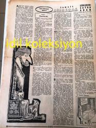 ZÜBÜK GAZETESİ YEREL TAŞRA BASINI NE SAĞCIYIZ NE SOLCU ,FUTBOLCUYUZ ,FUTBOLCU --5 MART 1962 --Ne Şehit  Oldu Ne Gazi Pisipisine  Gitti Niyazi --Hiç Sıkılmak Yok Mu ? Bayram  oğlu Bayram --Hasan almaz basan alır Zübük  Hediye Dağıtıyor -Karabaş :Namık Özkan  Dinar --Az gittik  uz gittik   Eşcevaab Caizdir :Aziz Nesin --Aziz Nesin den Bir Hikaye ---Biz Adam Olamayız : Azizi Nesin --Alelade Harikulede :Hüseyin Korkmazgil --Amerikalılar diyor ki --Günahını Satan Adam :---Dünya  mizahından  örnekler :Yazan :Taschrak ---Derdini anlat  marko paşa ya --Spor da inek yok --