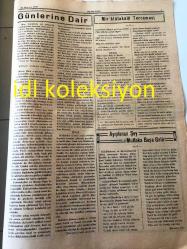 İSTANBUL İSLAM YOLU GAZETESİ YEREL TAŞRA BASINI -- --21 Temmuz 1949 Sayı :42 Yıl :1--Kadir Gecesi  Yazan :Tahir Olgun --Hem Gazel, Hem  Münacat --Eski Ramazan --Günlerine Dair --Ayıplanan Şey Mutlaka Başa Gelir --Siyeri  Peygamber  -Ramazan Fıkraları --İslam Büyükleri : Habbab  B. Erett---