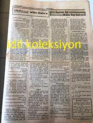 İSTANBUL İSLAM YOLU GAZETESİ YEREL TAŞRA BASINI -- -14 Temmuz 1949 Sayı :41 Yıl :1--Oruç ta Bazı Tadilat  Yazan :Tahir Olgun --Mir 'atülakaid Tercemesi  ---Eski Ramazanlara Dair --Yine Tashih ve İtizar --Hotin Kasidesi --Ayıplanan Şey Mutlaka Başa Gelir --Siyeri  Peygamberi --İslam Büyükelçisi :Habbab Binil Erett---