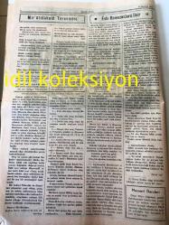 İSTANBUL İSLAM YOLU GAZETESİ YEREL TAŞRA BASINI -- ---30 Haziran 1949 Sayı :39 Yıl :1--Ramazan Orucu Şabanda Farz Kılınmıştır  :Yazan :Tahir Olgun --Mir 'atülakaid Tercemesi --Eski Ramazan Dair --Ayıplanan Şey Mutlaka Başa Gelir --Bursalı  Hekim Ali Efendi  Yazan :Cevat Çelebioğlu --Müslüman  Bir İngiliz 'in Fikri Yazan :Reşid Mazhar Ayda --İslam Büyükelçisi :Suheyb  B. Sinanir Rumi --
