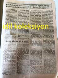 İSTANBUL İSLAM YOLU GAZETESİ YEREL TAŞRA BASINI -- ---30 Haziran 1949 Sayı :39 Yıl :1--Ramazan Orucu Şabanda Farz Kılınmıştır  :Yazan :Tahir Olgun --Mir 'atülakaid Tercemesi --Eski Ramazan Dair --Ayıplanan Şey Mutlaka Başa Gelir --Bursalı  Hekim Ali Efendi  Yazan :Cevat Çelebioğlu --Müslüman  Bir İngiliz 'in Fikri Yazan :Reşid Mazhar Ayda --İslam Büyükelçisi :Suheyb  B. Sinanir Rumi --