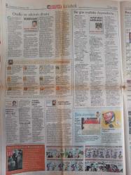 Kelebek Magazin Gazetesi - 8 Temmuz 1998 - Başarı İçin Öne Çkın - 5 Adımda İdeal Anne Baba Olmak - Arzu Özbakış Kaprol - Genç ve Başarılı - İlk Defile Almanya'da - Ayşe Arman - Bir Gün Mutlaka Aspendos'ta - Otello ve Zilcinin dramı - Kanat Atkaya - Güzin Abla - Kendi Kendimi Tatmin Ediyorum - Şirin Alışverişte - Zarif Çizgiler - Sivrisineklerden Kurtulun - Gündüz Tezmen - Güngörmüşler (Kavanagh) - Fatoş (Chic Young) - Dedektif Nik - Bizimkiler (Ersin Burak) Çizgi Romanları - Ünlülerin Makyözü Güzellik Salonu Açtı - Başarı İçin Öne Çıkın - Bodrum'da Caz Geceleri - Yay Gibi Kaşlar - Ahmet Torkut - Selim Akçin - Yaz Magazini - Tatilden döndüm - Emrah'la Yeniden - Görevimiz Çehre fotoğraf ve haberi - Tam Takım Gazete