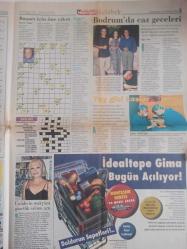 Kelebek Magazin Gazetesi - 8 Temmuz 1998 - Başarı İçin Öne Çkın - 5 Adımda İdeal Anne Baba Olmak - Arzu Özbakış Kaprol - Genç ve Başarılı - İlk Defile Almanya'da - Ayşe Arman - Bir Gün Mutlaka Aspendos'ta - Otello ve Zilcinin dramı - Kanat Atkaya - Güzin Abla - Kendi Kendimi Tatmin Ediyorum - Şirin Alışverişte - Zarif Çizgiler - Sivrisineklerden Kurtulun - Gündüz Tezmen - Güngörmüşler (Kavanagh) - Fatoş (Chic Young) - Dedektif Nik - Bizimkiler (Ersin Burak) Çizgi Romanları - Ünlülerin Makyözü Güzellik Salonu Açtı - Başarı İçin Öne Çıkın - Bodrum'da Caz Geceleri - Yay Gibi Kaşlar - Ahmet Torkut - Selim Akçin - Yaz Magazini - Tatilden döndüm - Emrah'la Yeniden - Görevimiz Çehre fotoğraf ve haberi - Tam Takım Gazete