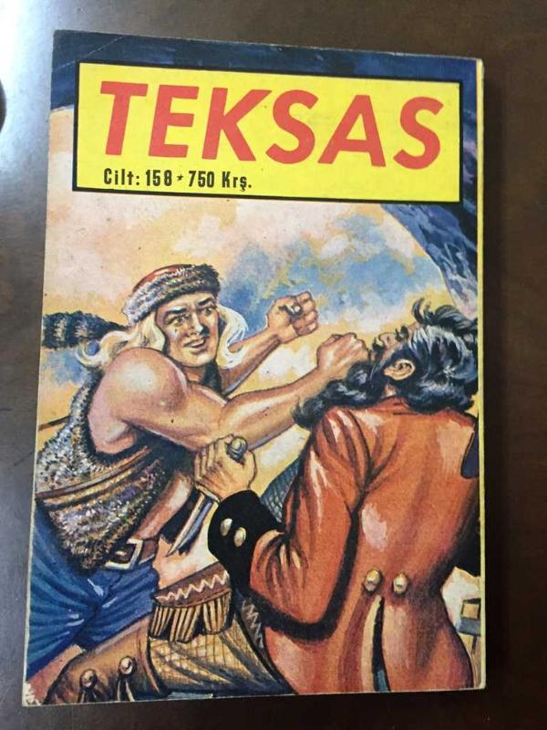 TEKSAS, ÇİZGİ ROMAN - CİLT: 158 - 750 KURUŞ SERİ - CEYLAN