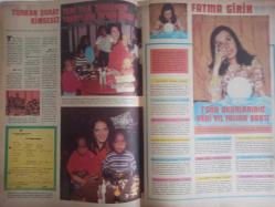 7 Gün Haftalık Aktüalite Sinema Tiyatro Müzik ve Magazin Dergisi - 28 Aralık 1969 - Semiramis Pekkan - Nebahat Çehre - Muammer Karaca - Seher Şeniz - Esen Püsküllü - Sevtap Çetinkale - Uğur Güçlü - Peri Han - Gülriz Sururi - Ayhan Işık - Nilüfer Koçyiğit - Ekrem Bora - Belgin Doruk - Kartal Tibet - Filiz Akın - Hayatlarının En Güzel Yılbaşı Gecesi - Ali Kemal Meram - Bir Yılbaşı Hikayesi - Alman Sineması da Gemi Azıya Aldı - Türkan Şoray Yeni Yıla Girerken Kimsesiz Yavruları Sevindirdi - Fatma Girik - Ulvi Okar - Bilmece Bulmaca - Kaktüs Çiçeği - İngrid Bergman - Wç Matthau - Rick Lenz - Goldie Hawn - Puro Sabun Reklamı - Herşey Sadece Reklam İçin - Uğur Güçlü Yeni Aldığı Atına Kendi Adını Verdi fotoğraf ve haberi - Tam Takım Dergi