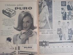 7 Gün Haftalık Aktüalite Sinema Tiyatro Müzik ve Magazin Dergisi - 28 Aralık 1969 - Semiramis Pekkan - Nebahat Çehre - Muammer Karaca - Seher Şeniz - Esen Püsküllü - Sevtap Çetinkale - Uğur Güçlü - Peri Han - Gülriz Sururi - Ayhan Işık - Nilüfer Koçyiğit - Ekrem Bora - Belgin Doruk - Kartal Tibet - Filiz Akın - Hayatlarının En Güzel Yılbaşı Gecesi - Ali Kemal Meram - Bir Yılbaşı Hikayesi - Alman Sineması da Gemi Azıya Aldı - Türkan Şoray Yeni Yıla Girerken Kimsesiz Yavruları Sevindirdi - Fatma Girik - Ulvi Okar - Bilmece Bulmaca - Kaktüs Çiçeği - İngrid Bergman - Wç Matthau - Rick Lenz - Goldie Hawn - Puro Sabun Reklamı - Herşey Sadece Reklam İçin - Uğur Güçlü Yeni Aldığı Atına Kendi Adını Verdi fotoğraf ve haberi - Tam Takım Dergi