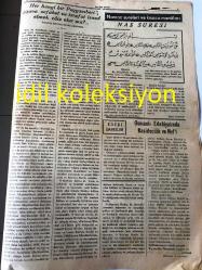 İSTANBUL İSLAM YOLU GAZETESİ YEREL TAŞRA BASINI ----10 Şubat  1949 Sayı :19 Yıl :1--İbadet ne demektir ? Yazan :Ahmet Hamdi Akseki --Her hangi bir Peygamber  zişana sefahet ve israfat  isnad etmek caiz olur mu ?--Osmanlı  edebiyatında kasidecilik  ve Nefi --Edebi  Bahisler -