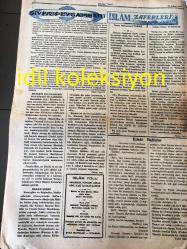İSTANBUL İSLAM YOLU GAZETESİ YEREL TAŞRA BASINI ----10 Şubat  1949 Sayı :19 Yıl :1--İbadet ne demektir ? Yazan :Ahmet Hamdi Akseki --Her hangi bir Peygamber  zişana sefahet ve israfat  isnad etmek caiz olur mu ?--Osmanlı  edebiyatında kasidecilik  ve Nefi --Edebi  Bahisler -