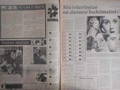 7 Gün Haftalık Aktüalite Sinema Tiyatro Müzik ve Magazin Dergisi - 20 Temmuz 1969 - Pervin Par - Postacının Getirdikleri - Öteden Beriden - Sinirlerinize Ne Derece Hakimsiniz? - Deniz Banoğlu - Ev Doktoru - Rauf Sezer - Deniz ve Sinüzit - Film Yıldızları ve Sosyetenin Burun Babası Dr. Erdoğan Konuk 43 Yaşına Bastı - Türkan Şoray - Filiz Akın - Sevda Ferdağ - Cüneyt Arkın - Gönül Yazar - Leyla Sayar - Semiramis Pekkan - Bir Aşk ki Hikayesi - Ertan Ünal - Bilmece Bulmaca - Ulvi Okar - Pervin Par Hasret Giderdi - Erzurumlu Beste Makinesi - Hayrettin Değirmenci - Turfanda - Sadi Sadık Şanlı - Tarihte bu Pazar - Heyecanlı Konular - Son Mektup fotoromanı - Filiz Akın - Ediz Hun - Yusuf Sezgin - Şaziye Moral - Nubar Terziyan - Yeni Otomobiller Buhar ve Elektrikle İşleyecek - Puro Sabun Reklamı - Selda Alkor Tarihe Karıştı fotoğraf ve haberi - Tam Takım Dergi