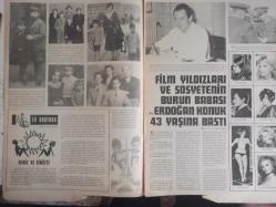 7 Gün Haftalık Aktüalite Sinema Tiyatro Müzik ve Magazin Dergisi - 20 Temmuz 1969 - Pervin Par - Postacının Getirdikleri - Öteden Beriden - Sinirlerinize Ne Derece Hakimsiniz? - Deniz Banoğlu - Ev Doktoru - Rauf Sezer - Deniz ve Sinüzit - Film Yıldızları ve Sosyetenin Burun Babası Dr. Erdoğan Konuk 43 Yaşına Bastı - Türkan Şoray - Filiz Akın - Sevda Ferdağ - Cüneyt Arkın - Gönül Yazar - Leyla Sayar - Semiramis Pekkan - Bir Aşk ki Hikayesi - Ertan Ünal - Bilmece Bulmaca - Ulvi Okar - Pervin Par Hasret Giderdi - Erzurumlu Beste Makinesi - Hayrettin Değirmenci - Turfanda - Sadi Sadık Şanlı - Tarihte bu Pazar - Heyecanlı Konular - Son Mektup fotoromanı - Filiz Akın - Ediz Hun - Yusuf Sezgin - Şaziye Moral - Nubar Terziyan - Yeni Otomobiller Buhar ve Elektrikle İşleyecek - Puro Sabun Reklamı - Selda Alkor Tarihe Karıştı fotoğraf ve haberi - Tam Takım Dergi