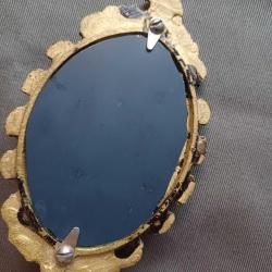 Mermer Kaideli Pirinc Ayna Oval