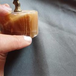 Mermer Kaideli Pirinc Ayna Oval