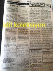 İSTANBUL İSLAM YOLU GAZETESİ YEREL TAŞRA BASINI ---16 Aralık 1948 --Müsrifler  ,Şeytanların  Kardeşleridir  Yazan :Tahir Olgun --Peygamberimizin Vecizeleri  İman ve İstikamet  :Ahmet Hamdi Akseki --Ahlak Güzelliği --Kureyş Süresi --Sadrettin Konovi --Bilal-i Habeşi --İslam Fedakarlar -