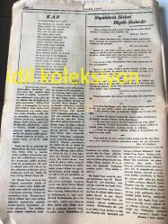 İSTANBUL İSLAM YOLU GAZETESİ YEREL TAŞRA BASINI --9 Şubat 1950 Sayı :71 Yıl :2--Bir Mektup --İslam Yolu 16 Sahife Olarak Çıkıyor ---Abdülhamid Paşası --Kar :Mizahi --Büyüklerin Sözleri Büyük Sözlerdir : Ebu Ali Rudhari --Defterdar İskender Çelebi ve Bir Şairin Fedakarlığı --Ümmül 'mü  min  Hadlcetül Kübra Radlyallahü  Anha--Siyer -i Enbiya --
