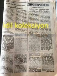 İSTANBUL İSLAM YOLU GAZETESİ YEREL TAŞRA BASINI --9 Şubat 1950 Sayı :71 Yıl :2--Bir Mektup --İslam Yolu 16 Sahife Olarak Çıkıyor ---Abdülhamid Paşası --Kar :Mizahi --Büyüklerin Sözleri Büyük Sözlerdir : Ebu Ali Rudhari --Defterdar İskender Çelebi ve Bir Şairin Fedakarlığı --Ümmül 'mü  min  Hadlcetül Kübra Radlyallahü  Anha--Siyer -i Enbiya --