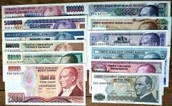 7. Emisyon 12'li Lot Çil 8. Emisyon Paraları ÇİL Fotoğraf Örnektir. / Farklı Seri Numaraları Gelecektir.