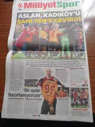 Milliyet Gazetesi - 9 Ocak 2023 - Galatasaray Kadıköy'de Fenerbahçe'yi Rahat Yendi - Cemal Süreya Ölümünün 33. Yıldönümünde Anılıyor - Mauro İcardi - Cumhurbaşkanı Recep Tayyip Erdoğan Gençlerle Aramıza Kimseyi Sokmayız - Gönüllü Göçmenler Ülkelerine Gidemedi - MHP'de Adaylık İstifaları 30'a Yaklaştı - Sarıkamış Harekatının 108. Yılı Anma Programı