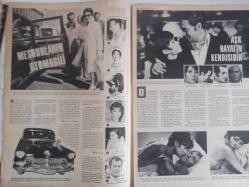 7 Gün Haftalık Aktüalite Sinema Tiyatro Müzik ve Magazin Dergisi - 5 Ekim 1969 - Fatma Karanfil - Engin Çağlar - Tatavla Adlı Plak Yunanistan'da Kapışılıyor - Çılgın Bir Seks Hayatı Yaşayan Ava Gardner'in Son Filmi: Erkek Delisi - Meşhurların Otomobili - Gary Cooper - Farah Pehlevi - Haile Selasiye - Gina Lollobirigida - Prenses Süreyya - Tony Curtis - Aşk Hayatın Kendisidir - Dany Carrel - Maurice Ronet - Nino Ferrer - F. de Pasquale - Bu Oda Onların Şapka Modası - Boğazda Bir Sonbahar Günü - Bilmece Bulmaca - Acaip Bilmece - Mutluluk Tablosu - Zuhal Aktan 20 Yaşına Bastı - Engin Çağlar - Şişmanlığı Yüzünden Turnikeden Geçemiyor - Cüneyt Arkın - Geçirdiği Kazadan Sonra Hayranlarından Aldığı Mektupların Sayısı Artan Yıldız fotoğraf ve haberi - Tam Takım Dergi