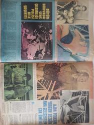 7 Gün Haftalık Aktüalite Sinema Tiyatro Müzik ve Magazin Dergisi - 21 Eylül 1969 - Ajda Pekkan - Okuma Yazma Bilmeyenler Sesli Mektup Gönderiyor - Bir Zenci İlk Defa Beyaz Oldu - Ölümsüz Hikayesi - L. Trinlignant - İrene Papas - Pierre Dux - Jacques Perrin - Engin Cezzar Yolun Yarısında - Leyla Gencer - Gülriz Sururi - Bütün Dünyada Seks Çılgınlığı Polisi Bile Şaşırttı - Ajda Pekkan Yorgun Bezgin Ama Gelecekten Çok Ümitli - Bilmece Bulmaca - Ulvi Okar - İpi Çekince Ne Olacak - Bekleyiş Hikayesi - Arın Göktan - Puro Sabun Reklamı - Türklerin Türk Yemeklerinin ve Atatürk'ün Hayranı Bir İngiliz: Lady Harris - Beyaz Perde Unutulmayan İsimler - Bir Yandan Hafif Müzik - Bir Yandan Alaturka - Bir Yandan Çocukları - Bir Yandan Bestelerle 24 Saati de Dolu Bir Sanatçı Nesrin Sipahi fotoğraf ve haberi - Tam Takım Dergi