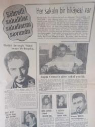 7 Gün Haftalık Aktüalite Sinema Tiyatro Müzik ve Magazin Dergisi - Bugün de Gülelim - Tuncer Bicioğlu - Ün Görmüşler Çizgi Romanı - Kadınlar, erkeklerden 10.000 Yıl İlerdesiniz - Çocuklar Sizin İçin - Enis Regu - Kalbimiz Nasıl Çalışıyor-  Hediyeli Bulmaca - Her Sakalın Bir Hikayesi Var - Engin Cezzar - Öztürk Serengil - Ümit Deniz - Sezen Cumhur - Fecri Ebcioğlu - Ressam Bedir - Başkan Nixon 650 Gizli Ajanın Kendisini Korumasına Rağmen Yine de Tehlikede - Demir Perde... Başkan Nixon'u 650 Gizli Servis Ajanı Koruyor - Türkiye'ye Hayran Ünlü Londrali Terzi Clive'ın Elbiseleri Türk İsimleri Taşıyor - Hanımları Uyarma: Kışın Yenen Fazla Yemek Çok Zararlı - Temizlik Güzellikten Önemli - Çok Sigara İçen Kadının Mutlaka Bir Problemi Var - Güzellik Maskesi Nasıl Uygulanır - Pe Re Ja Kolonya Reklamı - Bulmaca Bilmece Yarışma - Ulvi Okar - Acemi Ressma - Hırsız ve Vesikası fotoğraf ve haberi - Tam Takım Dergi