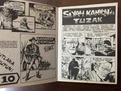 TEKS - SİYAH KANYONDA TUZAK - VAHŞİ ÇOCUK, ÇİZGİ ROMAN  - SAYI: 5 (BÜYÜK CİLT - 228 SAYFA) - 8000 TL SERİ (15,000 ETİKETLİ)