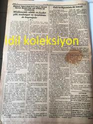 İSTANBUL İSLAM YOLU GAZETESİ YEREL TAŞRA BASINI ----10 Kasım 1949 Sayı :58 Yıl :11--Eski Terbiyemizin İki Temeli :Tahir Olgun ---Asi Abaza Mehmet Paşa --Şair Refi -i Kalayi --Siyer -i Enbiya ---Hicreti Nebeviyyenin Miladi Tarihine Dair ---