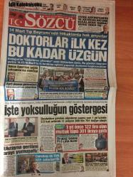 Sözcü Gazetesi, 14 Mart 2022, Ayaz, Bahçeli, Çavuşoğlu, Çiğdem Toker, Deniz Ayhan, Deniz Zeyrek, Fahrettin Koca, Ismail Akduman, Murat Muratoğlu, Murat Muratoğlu, Murat Ayaz, Necall Dogru, Nedim Türkmen, Taner İşbir, Vahdettin Köşkü, Yekta Öz, Yusuf Yanı, Abdul Abdurrahman, Abdurrahim Yusuf, Abdurrahman Ak, Atilla Karaoğlan, Burak Elmas, Cenk Özbay, Cem Korkmaz, Domenec Torrent, Gavranovice, İsmail Kılıçarslan, Jose Omër, Kartal Karavel, Kenan Hakem, Konya Karaman, Marcao, Mostafa Mohamed, Omer, Onder Karaveli, Parmak, Ridwan, Sivasspor Adana Demirspor, Stamboll, Süleyman Dağ, Umut, Veli TOPRAK, Welinton, Arda Tarihe Geçti, Aslan'ın Derdi Defans, Beşiktaş'ta 3 İsim Yok, Beşiktaş'ın Gözü İlk 4'te, Galatasaray, Galatasaray - Beşiktaş Derbisi, Kar Yağışı Yok, Süper Lig Puan Durumu, Ülke Puanına En Çok Katkı Veren Biziz, İki Kulüp Arasındaki Bildiri Atışması Dün de Devam Etti, İstanbul Arada MHK'nin Hakem Operasyonu Var