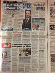 Sözcü Gazetesi, 29 Mart 2020, Rahe Turan, Uğur Dündar, Necati Doğru, Say Öztürk, Yılmaz Özdil, Emin Çölaşan, Dr. Serdar Savaş, Prof. Bingür Sönmez, Ali Erbaş, Muharrem İnce, Ali Yerlikaya, Ekrem İmamoğlu, Cemal Enginyurt, Deniz Ayhan, Veli Toprak, Adil Karaismailoğlu, Cahit Turhan, Ege Cansen, Nihat Özdemir, Işıl Reçber, Rüştü Reçber, Guardiola, Messi, Cristiano Ronaldo, Robert Lewandowski, Federer, Audy Gobert, Donovan Mitchell, Prof. Dr. Fabiano Di Marco, Sergen Yalçın, Luiz Gustavo, Caner Erkin, Gökhan Gönül, Atiba, Alexander Sörloth, Anthony Nwakaeme, Zeljko Obradovic, Sarunas Jasikevicius, Paulinho, Talisca, Renato Augusto, Bakambu