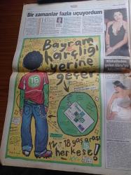 Sabah Gazetesi - 23 Kasım 2003 - Ömer Çelik - Mehmet Barlas - Ahmet Hakan - Michael Jackson 300 Çocukla Harem Kurdu- Fenerbahçe'de Ortega'ya Güvenoyu - Galatasaray Tatilde - Bakü Ceyhan Boru Hattının İstasyonu Gürcistan'ı Karıştırdı - Teröre Sessiz Öfke İstanbul Emniyet Müdürü Celalettin Cerrah'tan Tuhaf Medya Suçlaması - Teröre Kurban Verdiğimiz Tiyatro Sanatçısı Kerem Yılmazer - Göksel Kortay