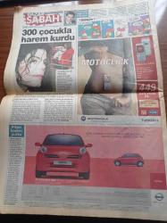 Sabah Gazetesi - 23 Kasım 2003 - Ömer Çelik - Mehmet Barlas - Ahmet Hakan - Michael Jackson 300 Çocukla Harem Kurdu- Fenerbahçe'de Ortega'ya Güvenoyu - Galatasaray Tatilde - Bakü Ceyhan Boru Hattının İstasyonu Gürcistan'ı Karıştırdı - Teröre Sessiz Öfke İstanbul Emniyet Müdürü Celalettin Cerrah'tan Tuhaf Medya Suçlaması - Teröre Kurban Verdiğimiz Tiyatro Sanatçısı Kerem Yılmazer - Göksel Kortay