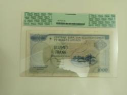 Belçika Kongosu 1000 frank 1958 çok temiz
