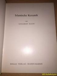 ISLAMİSCHE KERAMİK - ADALBERT KLEİN - HOLLE VERLAG - ALMANCA KİTAP (İSLAM SERAMİKLERİ)