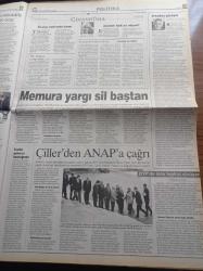 Radikal Gazetesi - 25 Kasım 1999 - Hakan Şükür Olay Tur Kolay - Roger Milla Yine En Büyük - Haydar Ergülen - Abdullah Öcalan İçin Tarihi Gün İdam İçin Top Avrupa Birliğinde - PKK'da Büyük Bölünme Murat Karayılan İstifa Etti - Yer İzmit Depremzedeler Sular Altında - IMF'ye Niyet Mektubu - IMF Vergileri Can Yakacak - Süleyman Demirel - Devlet Bahçeli