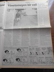 Radikal Gazetesi - 25 Kasım 1999 - Hakan Şükür Olay Tur Kolay - Roger Milla Yine En Büyük - Haydar Ergülen - Abdullah Öcalan İçin Tarihi Gün İdam İçin Top Avrupa Birliğinde - PKK'da Büyük Bölünme Murat Karayılan İstifa Etti - Yer İzmit Depremzedeler Sular Altında - IMF'ye Niyet Mektubu - IMF Vergileri Can Yakacak - Süleyman Demirel - Devlet Bahçeli