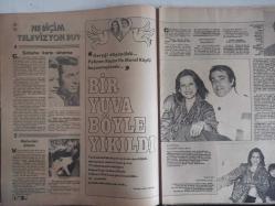 TV'DE 7 Gün Haftalık Aktüalite Sinema Tiyatro Müzik ve Magazin Dergisi - 24 Mayıs 1976 - Zafer Cilasun - İstanbul'da İkinci Balayı - Ne Biçim Televizyon Bu? - Müşfik Kenter - Mehpare Çelik - Ümit Aktan - Bülent Denli - Işıl German - Sabaha Karşı Sinema - TV'de Karar Günü - Andy Granatelli - Gene Barry - Glenn Ford - Ajda Pekkan - Doris Day - Judy Garland - Salih Ataç - Zafer Cilasun - 7.İslam Ülkeleri Konferansının Ardından - Müzeyyen Senar - Aydın Tansel - Jennifer Jones - Neriman Altındağ - Melike Demirağ - Füsun Önal - Charlton Heston - Nazan Balkır Tan - Aydın Tansel - Kevser Tanrıkurt - Cüneyt Arkın Posteri - Tahsin Öztin - Hover Elektrikli Süpürge Reklamı - Son Durakta Son Görev - Cenk Koray - Ben Casey - Zerrin Özer - Erdem Alkın - Ceylan Ece - 36. Paralel - Nilgün - Esin Şentürk - ADAM Erkek Kolonyası - Size Bir Kitap Tavsiye Edeceğim - Sezai Solelli- Nahide Şerbet - İrene Dunne - Fred Mac Murray - Ahmet Üstün - Hayri Pekşen fotoğraf ve haberi - Tam Takım Dergi