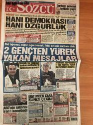 Sözcü Gazetesi, 6 Ocak 2020,  Atatürk, Berna Gözbaşı, Coson Toker, Darbeci General, Deniz Zeyrek, Fehmi Koru, Fikret Bila, Halil Ataş, Hafter, Mahmut Hoca, Meşbed, Murat Muratoğlu, Necati Doğru, Orhan Erdem Çiftçi, Rahmi Turan, Recep Kılıçarslan, Sibel Ünli, Süleymani, Tahran, To Sözcü, Trump, Ulrike, Yüzen Taşlar, Zarrab, Alman Kaleci Loris Karius, Atiba Hutchinson, Badou Ndiaye, Bernard Collignon, Burak Yılmaz, Donis Avdija, Ersun Yanal, Falcao, Fode Koita, Firatcan Üzüm, Henry Onyekuru, Jesse Sekidika, Lor, Mehmet Ekici, Monaco, Moses, Mustafa Cengiz, Nagatomo, Ogenyi Onazi, Ruiz, Victor Moses, Yuto Nagatomo, Zekeriya Alp