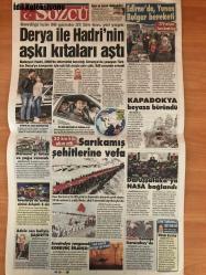 Sözcü Gazetesi, 6 Ocak 2020,  Atatürk, Berna Gözbaşı, Coson Toker, Darbeci General, Deniz Zeyrek, Fehmi Koru, Fikret Bila, Halil Ataş, Hafter, Mahmut Hoca, Meşbed, Murat Muratoğlu, Necati Doğru, Orhan Erdem Çiftçi, Rahmi Turan, Recep Kılıçarslan, Sibel Ünli, Süleymani, Tahran, To Sözcü, Trump, Ulrike, Yüzen Taşlar, Zarrab, Alman Kaleci Loris Karius, Atiba Hutchinson, Badou Ndiaye, Bernard Collignon, Burak Yılmaz, Donis Avdija, Ersun Yanal, Falcao, Fode Koita, Firatcan Üzüm, Henry Onyekuru, Jesse Sekidika, Lor, Mehmet Ekici, Monaco, Moses, Mustafa Cengiz, Nagatomo, Ogenyi Onazi, Ruiz, Victor Moses, Yuto Nagatomo, Zekeriya Alp