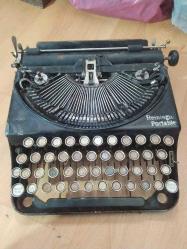 ANTİKA REMİNGTON DAKTİLO--BAKIM İSTER