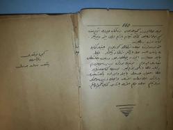 OSMANLICA EL YAZMASI  BASKI KİTAP  (KİMYAGER FAİK PAŞA )
