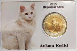 Ankara Kedisi Hatıra Parası.. ((Darphane-2015))