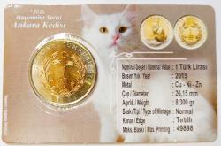 Ankara Kedisi Hatıra Parası.. ((Darphane-2015))