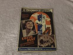 Le Prisonnier De La Tour. Si Le Roi Savait Ca... Isabelle. - PIAF EDITH / LES COMPAGNONS DE LA CHANSON.  (1948 YILI NOTA)