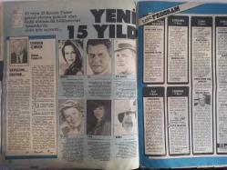 TV'DE 7 Gün Haftalık Aktüalite Sinema Tiyatro Müzik ve Magazin Dergisi - 9 Kasım 1981 - Uğur Dündar - Mesut Mertcan Boşanıyor - Cumhuriyet Bayramı GAF'ın İkinci Perdesi - Uğur Dündar Arabesk Dünyasında Olay Arıyor - Müslüm Gürses - Selami Şahin - Neşe Karaböcek - Orhan Gencebay - Ferdi Tayfur - Gökhan Güney - Mine Koşan - Selahattin Cesur - Tansel Urcan - Birten Erim - Soner Aytok - Feride Yüce - Hakan Güner - Çetin Cengiz - Yeni 15 Yıl - Hikmet Feridun Es - Ömer Şerif - Sinemanın Başkentinde Kuruluş Yılları Dört Büyükler'den Ata'nın Sevdiği Şarkılar - Filiz Makarna Reklamı - Pamukbank Reklamı fotoğraf ve haberi - Dergi Tam Değildir Sadece 12 Sayfası Mevcuttur